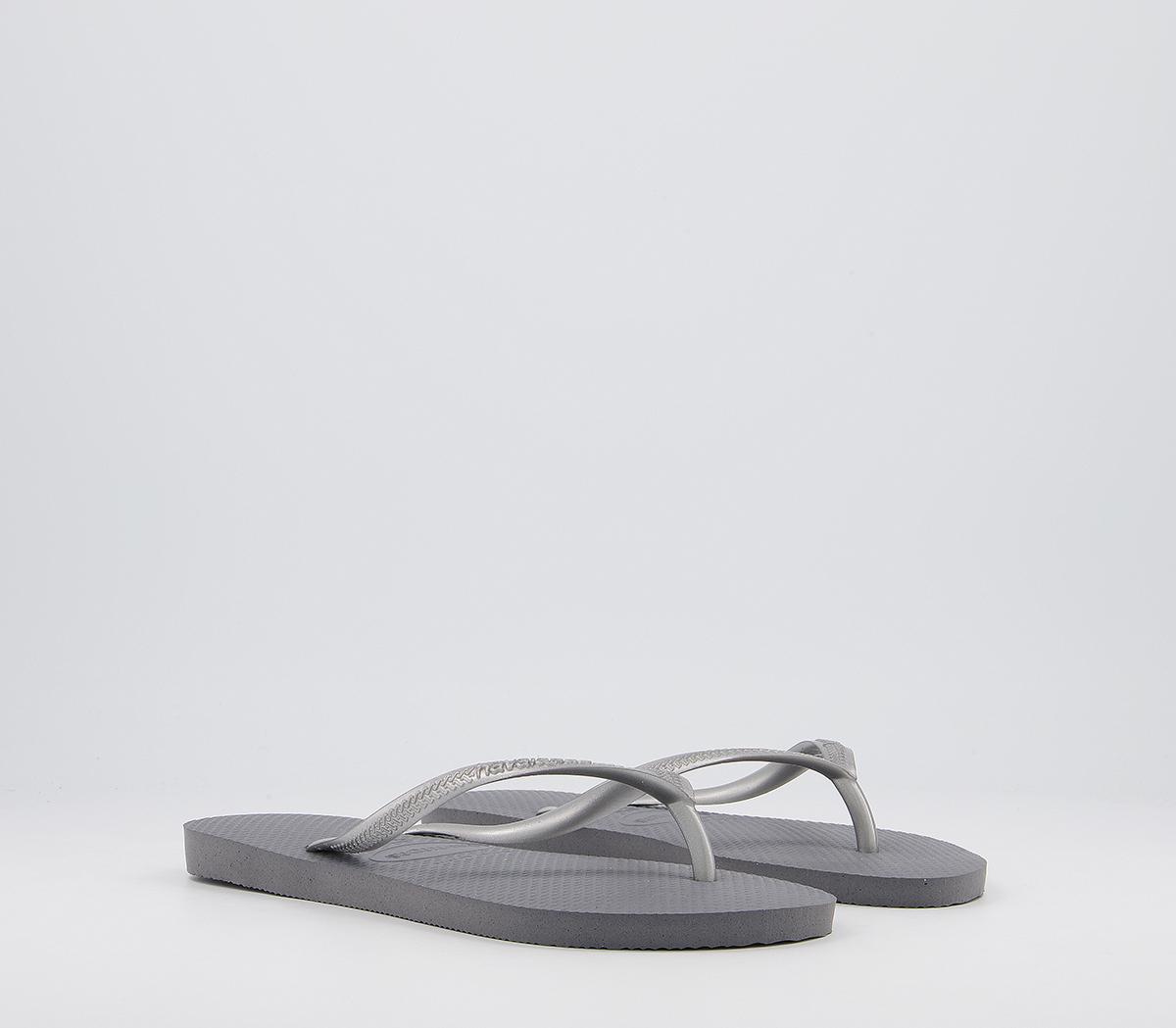 HavaianasSlim Flip FlopsGrey