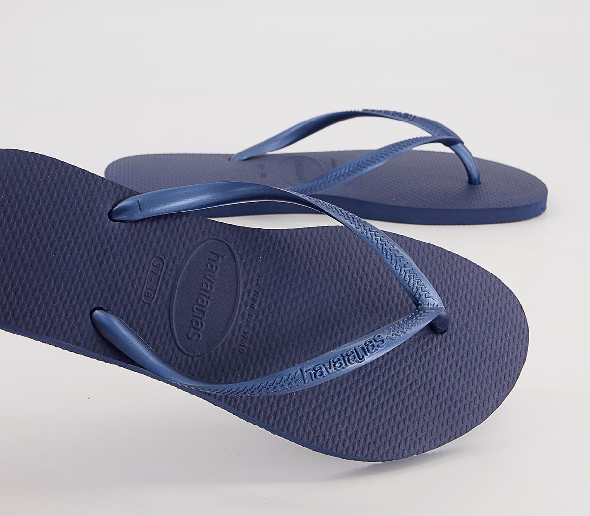 HavaianasSlim Flip FlopsNavy Blue