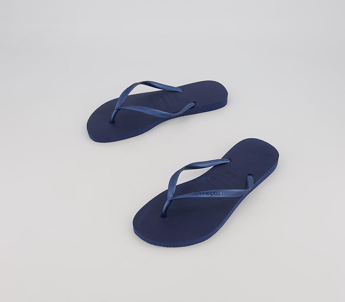 HavaianasSlim Flip FlopsNavy Blue