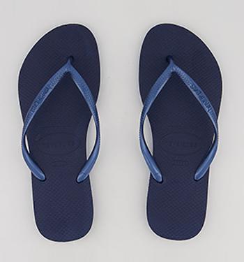 Mens navy online havaianas