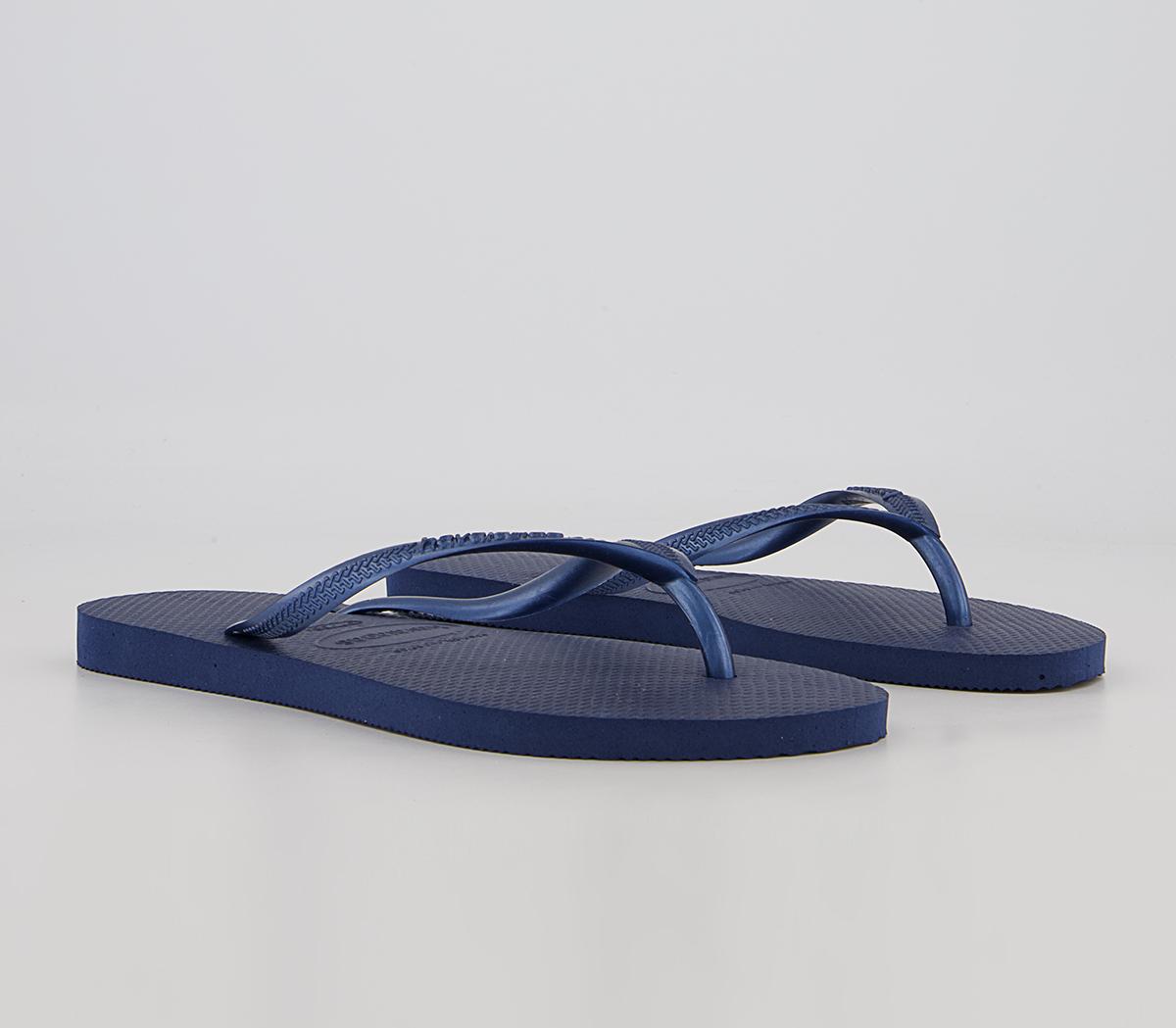 HavaianasSlim Flip FlopsNavy Blue