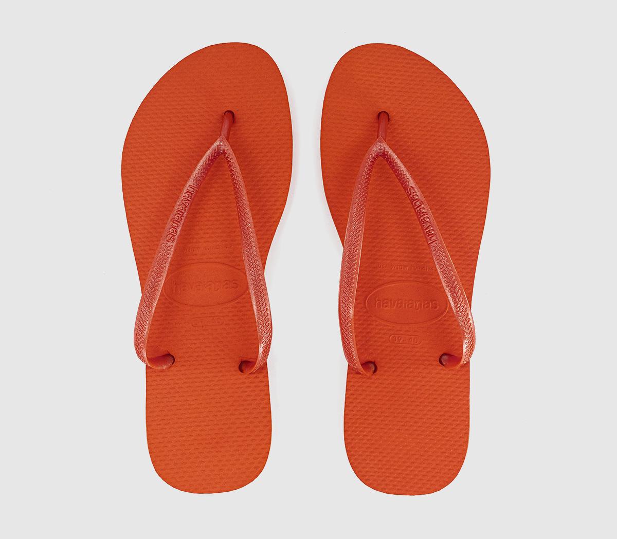 HavaianasSlim Flip FlopsSunset Orange