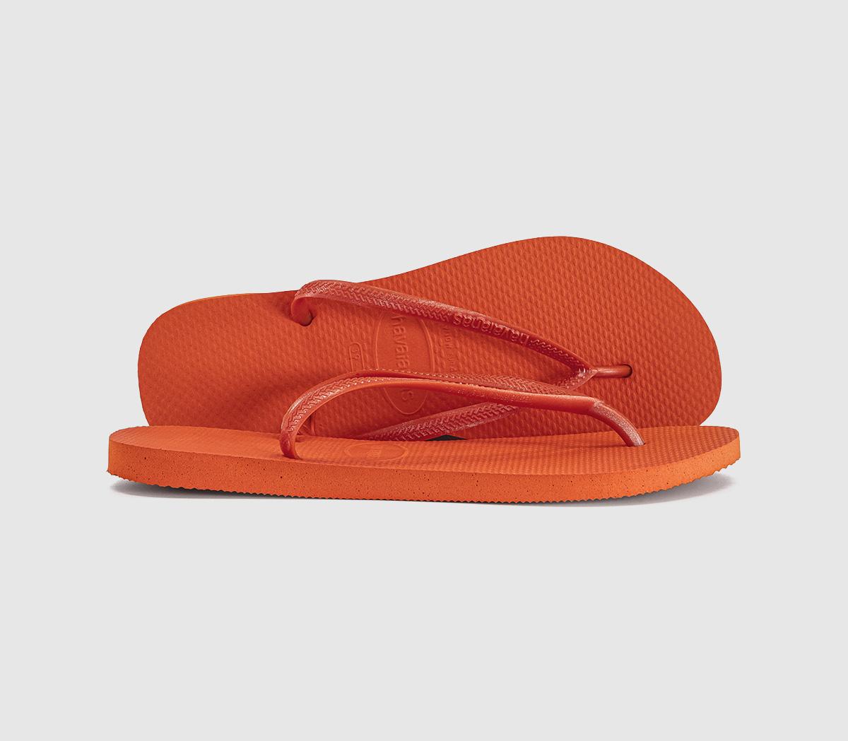 HavaianasSlim Flip FlopsSunset Orange