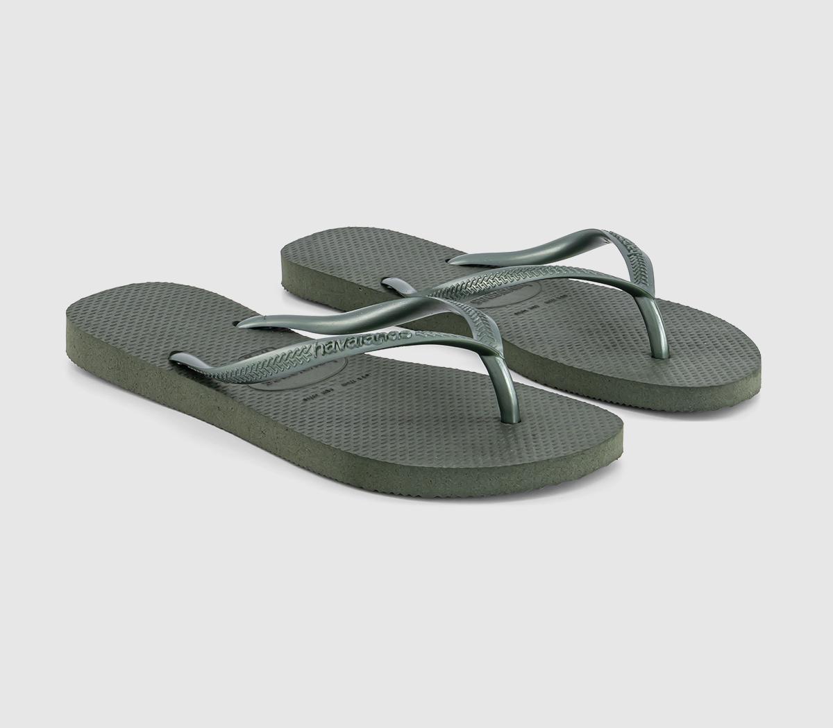 HavaianasSlim Flip FlopsOlive Green