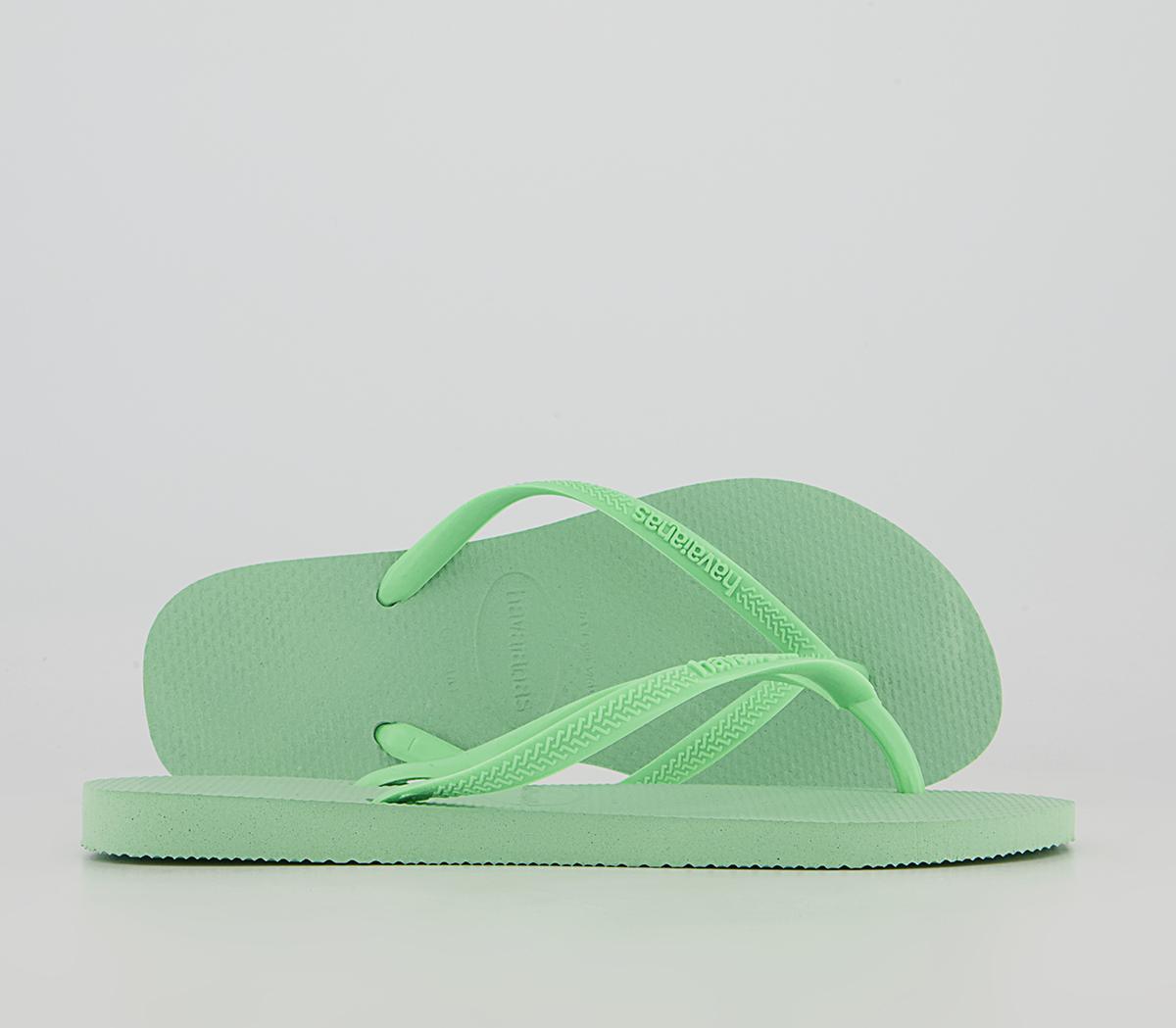 Havaianas Slim Flip Flops Havaianas Slim Flip Flops Green Garden