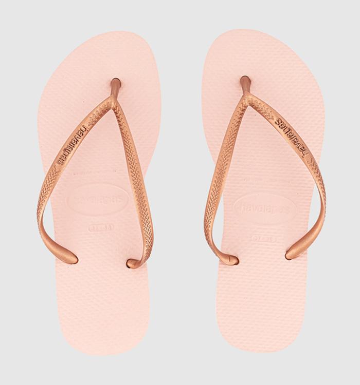 Havaianas Slim Flip Flops Ballet Rose