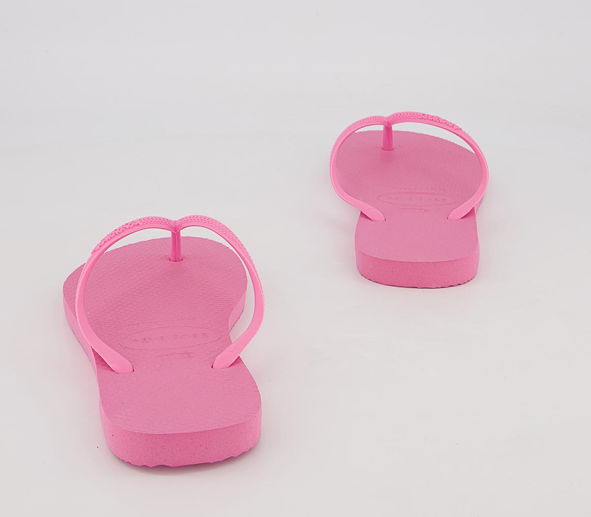 Havaianas Slim Flip Flops Havaianas Slim Flip Flops Crystal Rose Pink