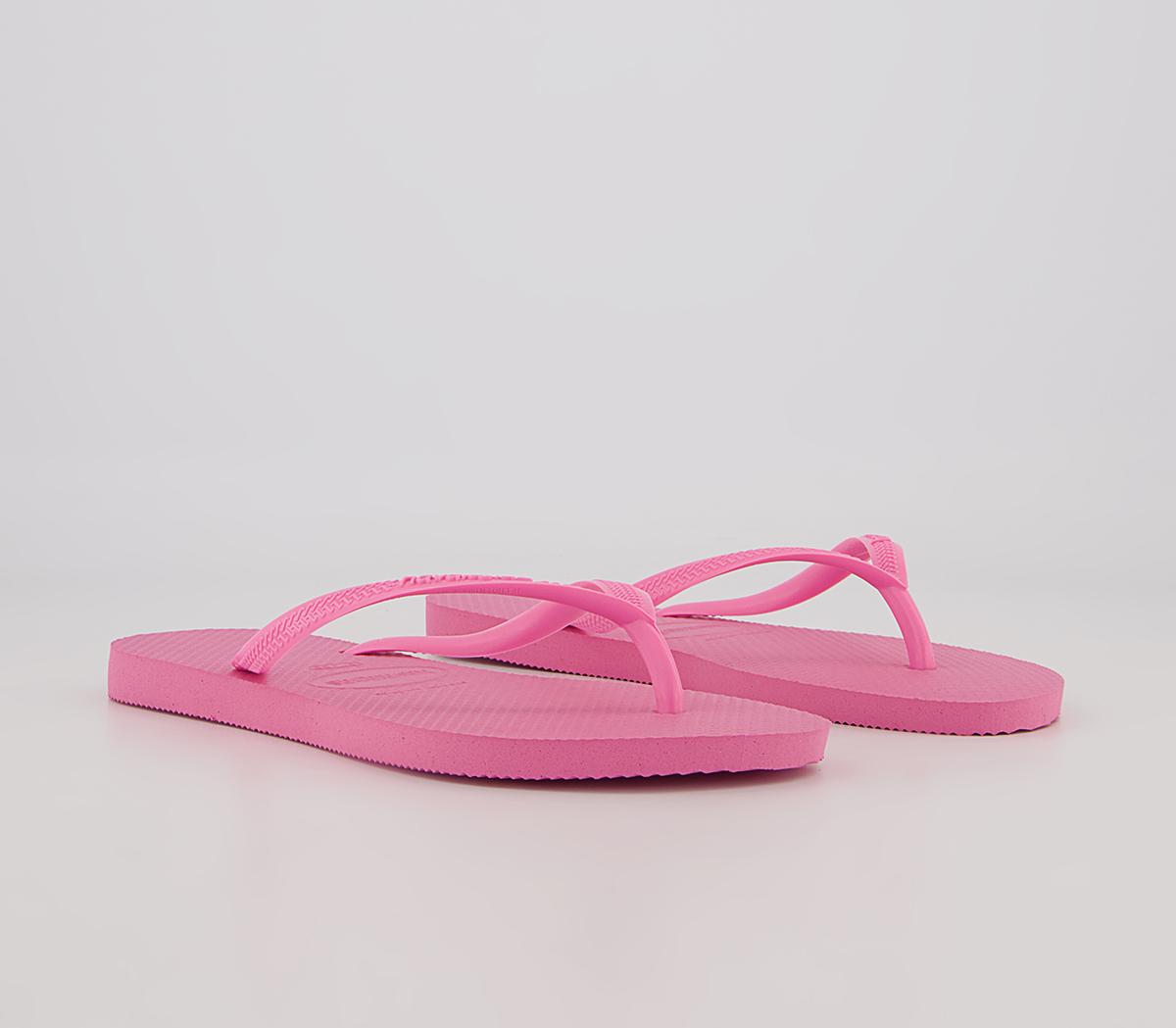 Havaianas Slim Flip Flops Havaianas Slim Flip Flops Crystal Rose Pink