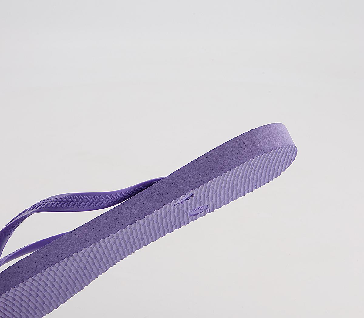Havaianas Slim Flip Flops Havaianas Slim Flip Flops Purple Paisley