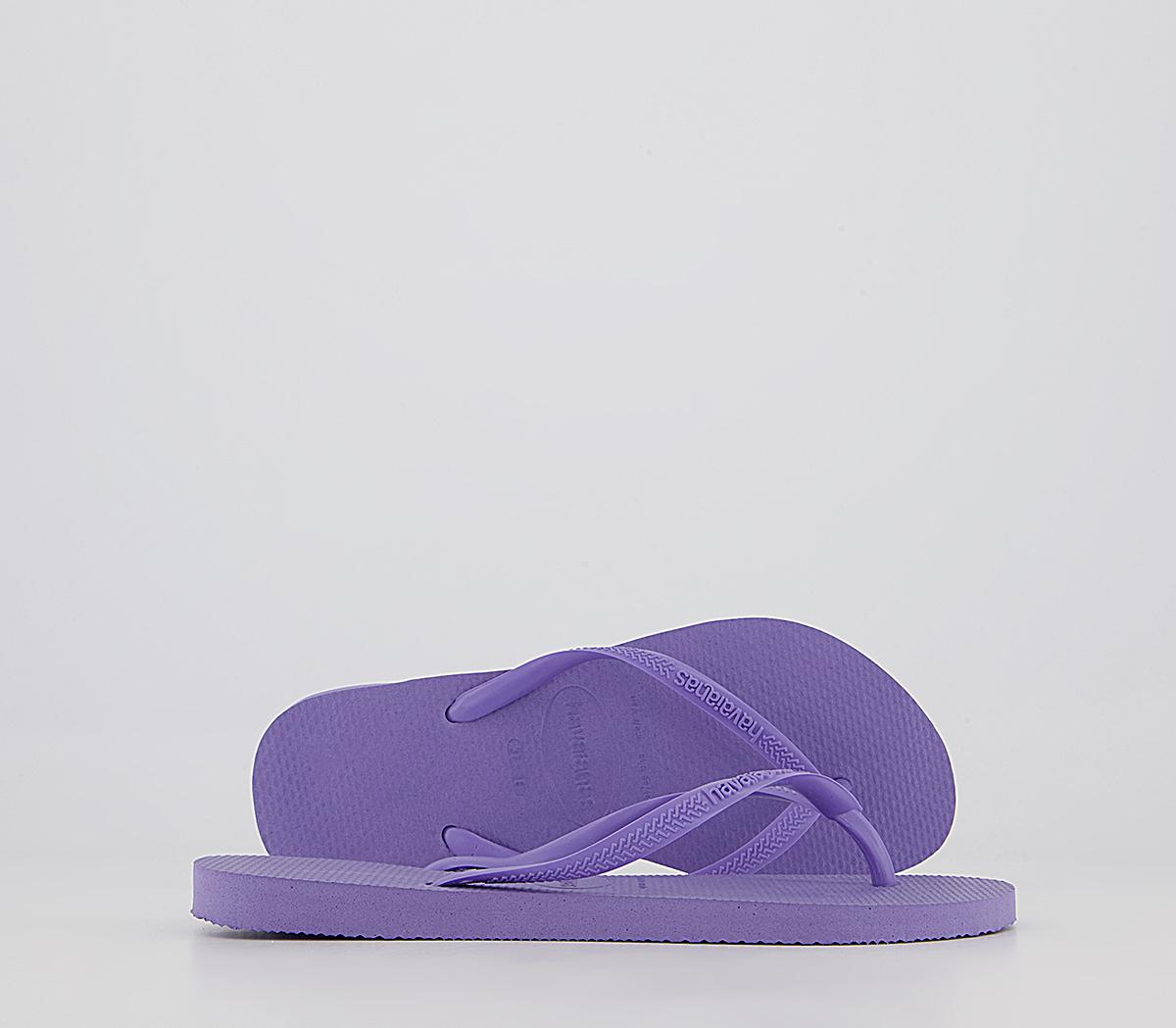 Havaianas Slim Flip Flops Havaianas Slim Flip Flops Purple Paisley