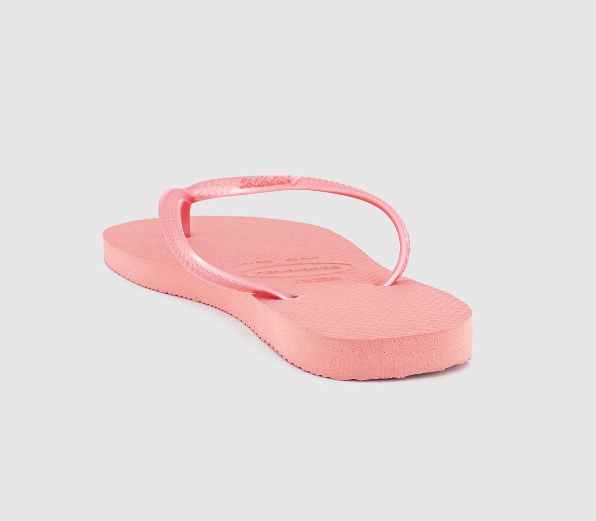 HavaianasSlim Flip FlopsPeach Rose