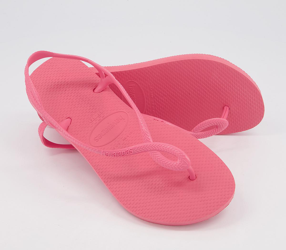 Havaianas Luna Flip Flops Havaianas Luna Flip Flops Pink Porcelain