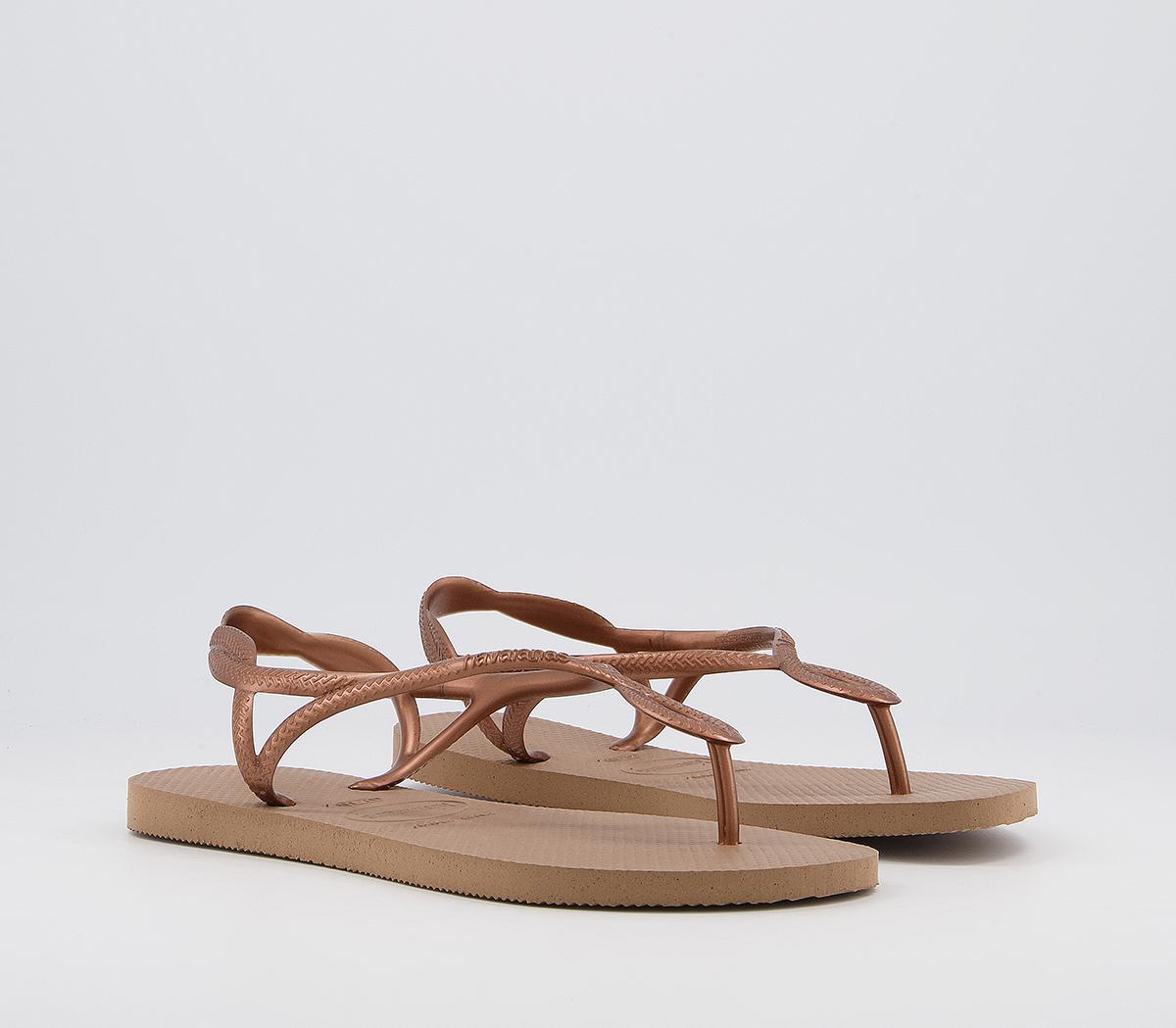 Havaianas Luna Flip Flops Havaianas Luna Flip Flops Rose Gold