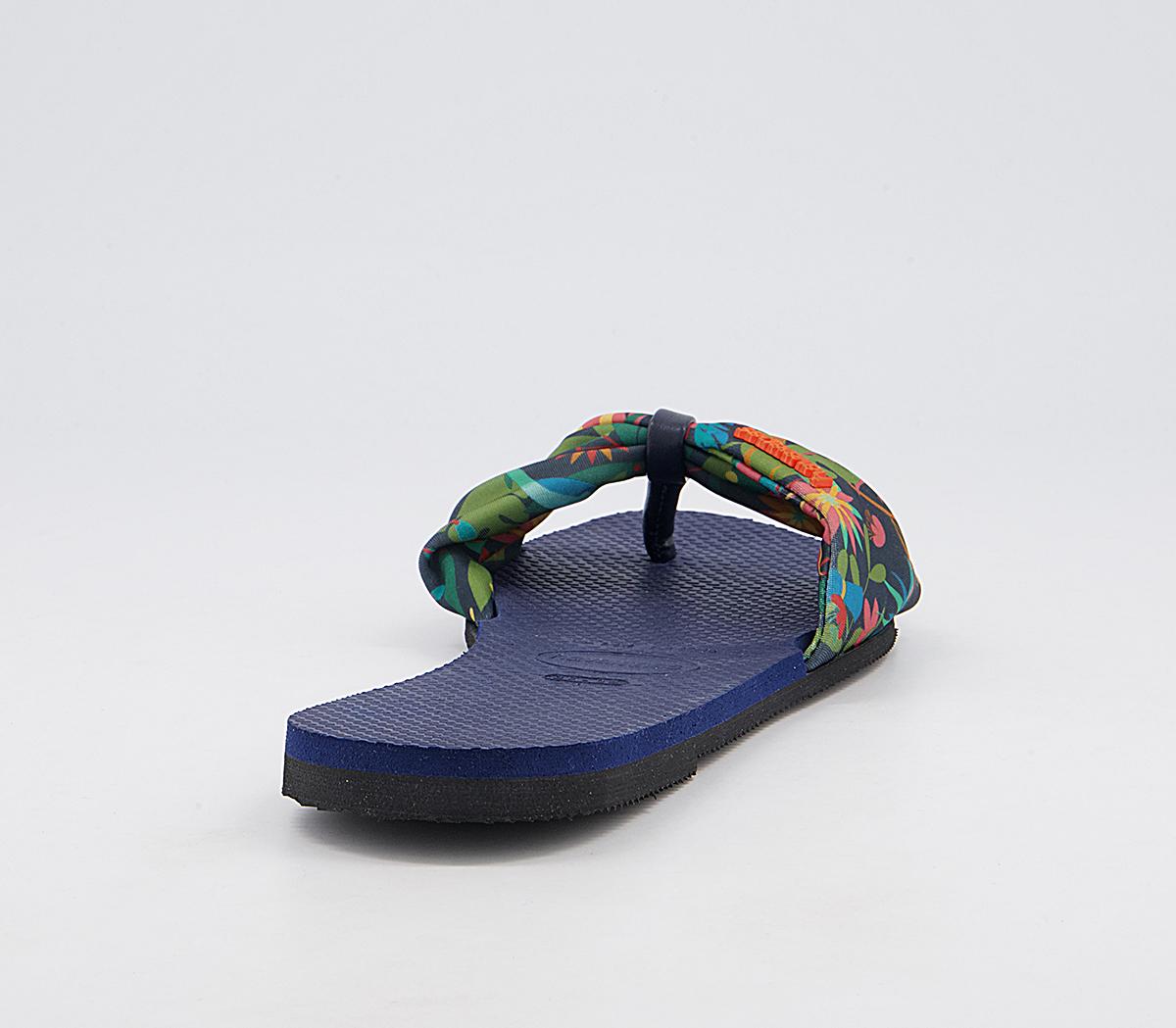 Havaianas You St Tropez Flip Flops Havaianas You St Tropez Flip Flops Navy