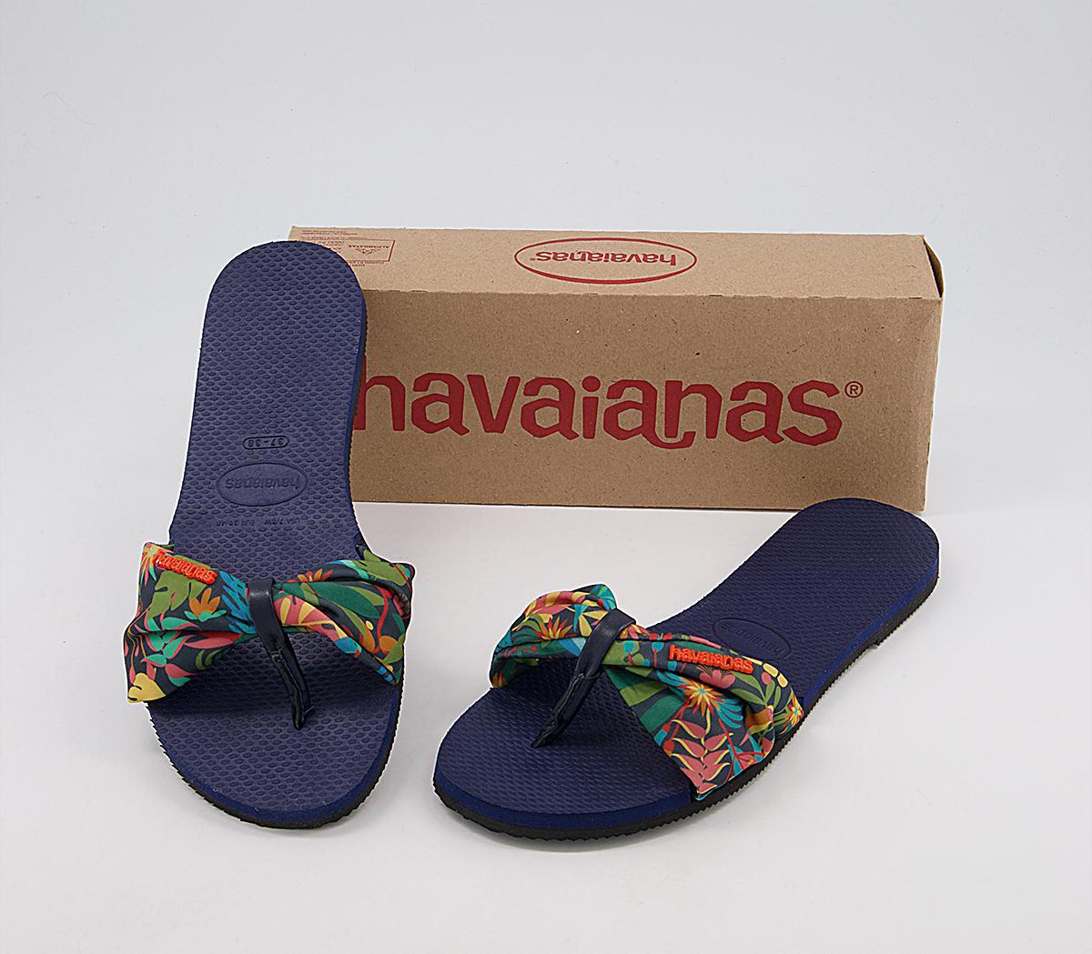 Havaianas You St Tropez Flip Flops Havaianas You St Tropez Flip Flops Navy