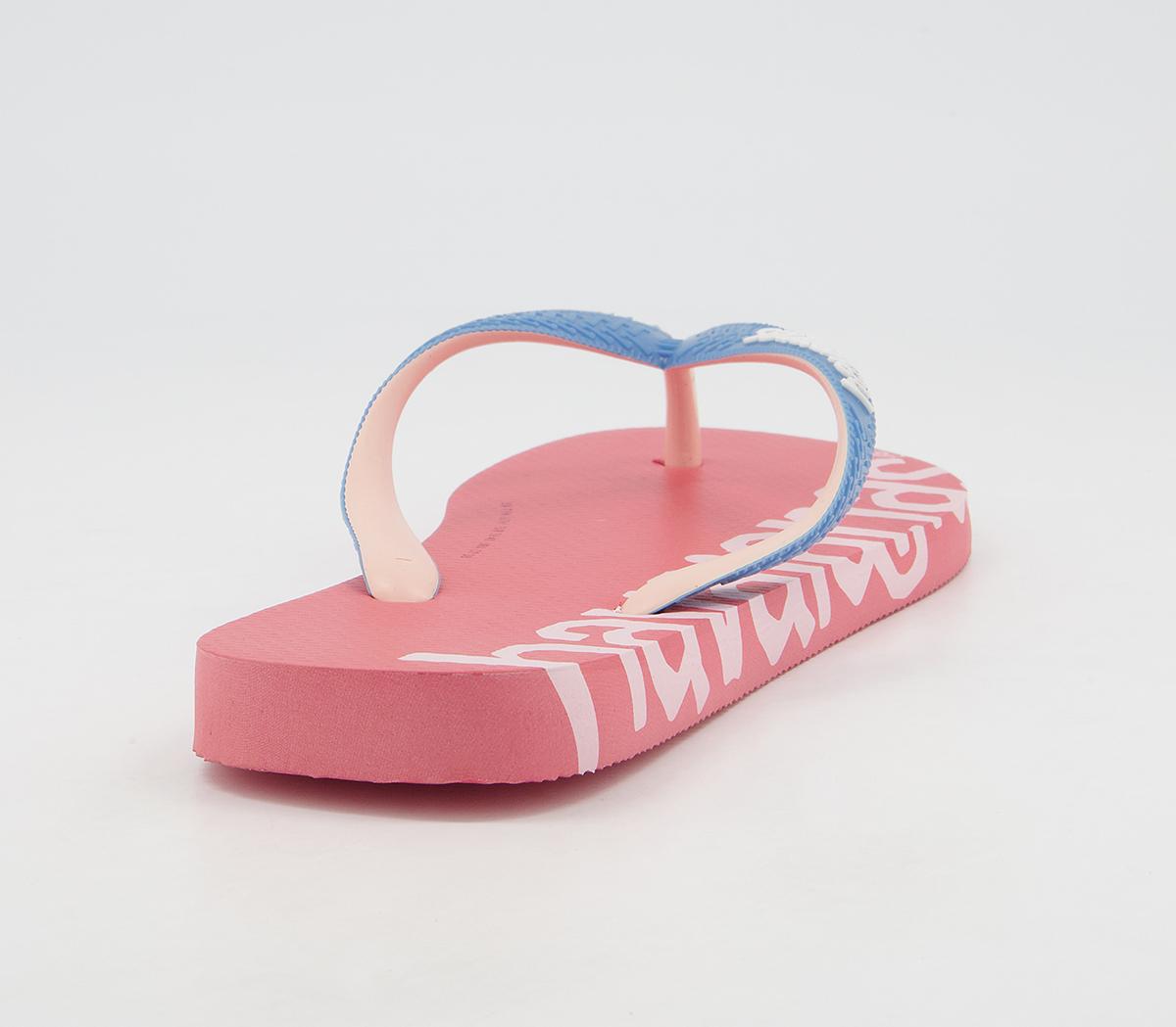 Havaianas Top Logomania Hightech Flip Flops Havaianas Top Logomania Hightech Flip Flops Pink Porcelain