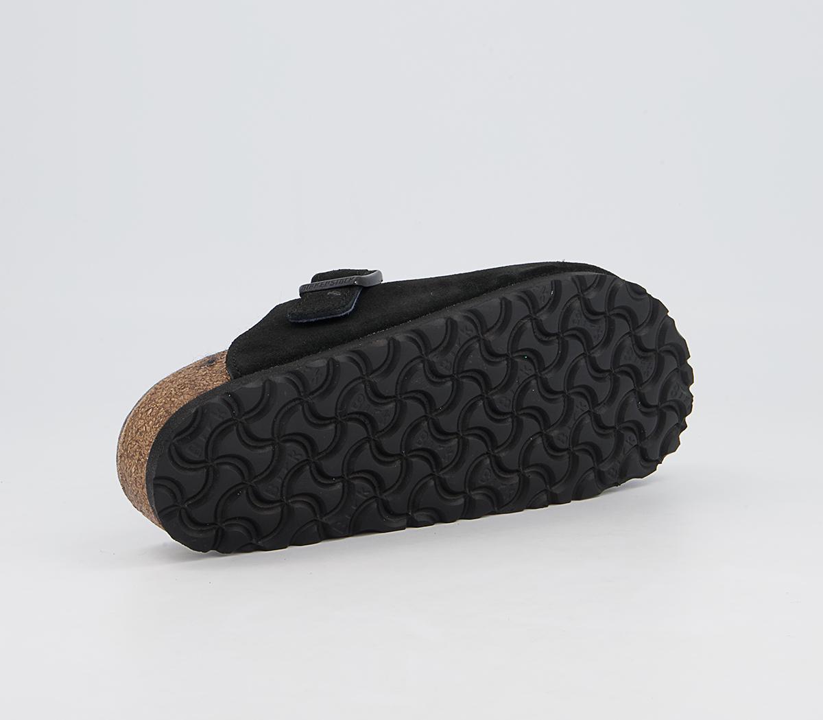 BIRKENSTOCK Boston Shearling Clogs BIRKENSTOCK Boston Shearling Clogs Black