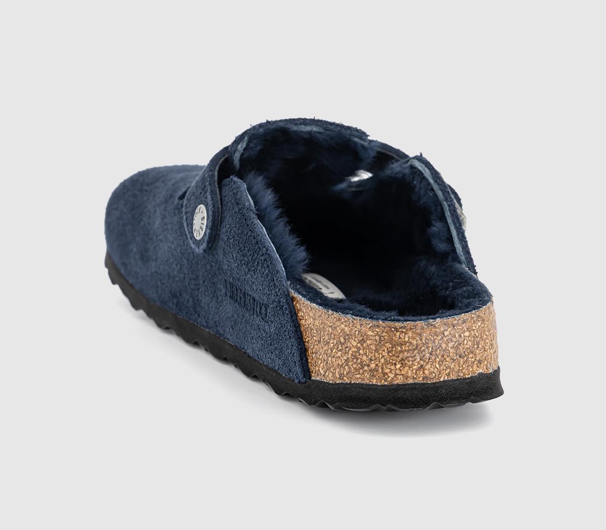 BIRKENSTOCKBoston Shearling ClogsNew Navy