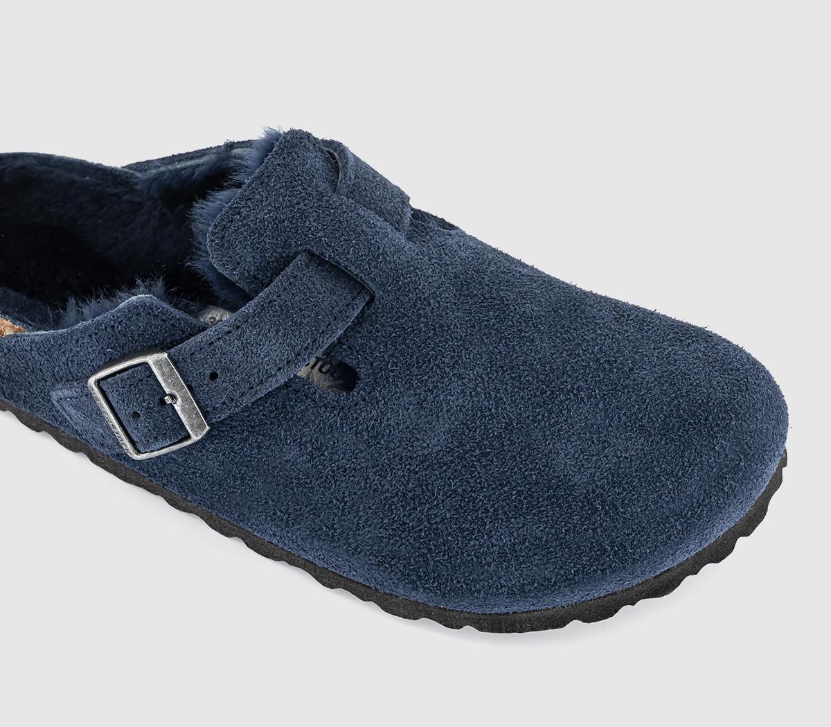 BIRKENSTOCKBoston Shearling ClogsNew Navy