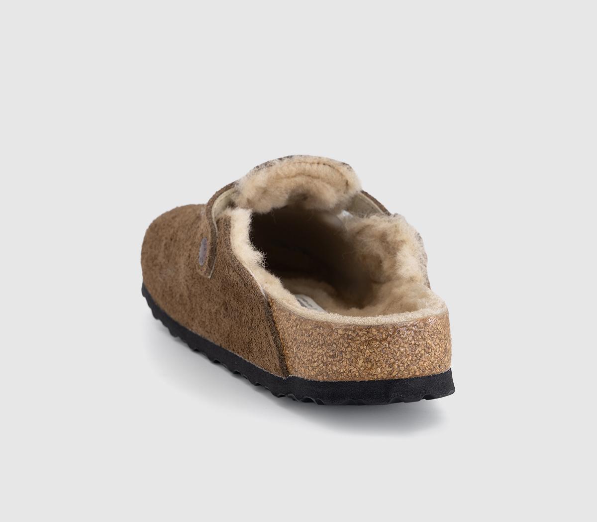 BIRKENSTOCKBoston Shearling Clogs Dark Tea