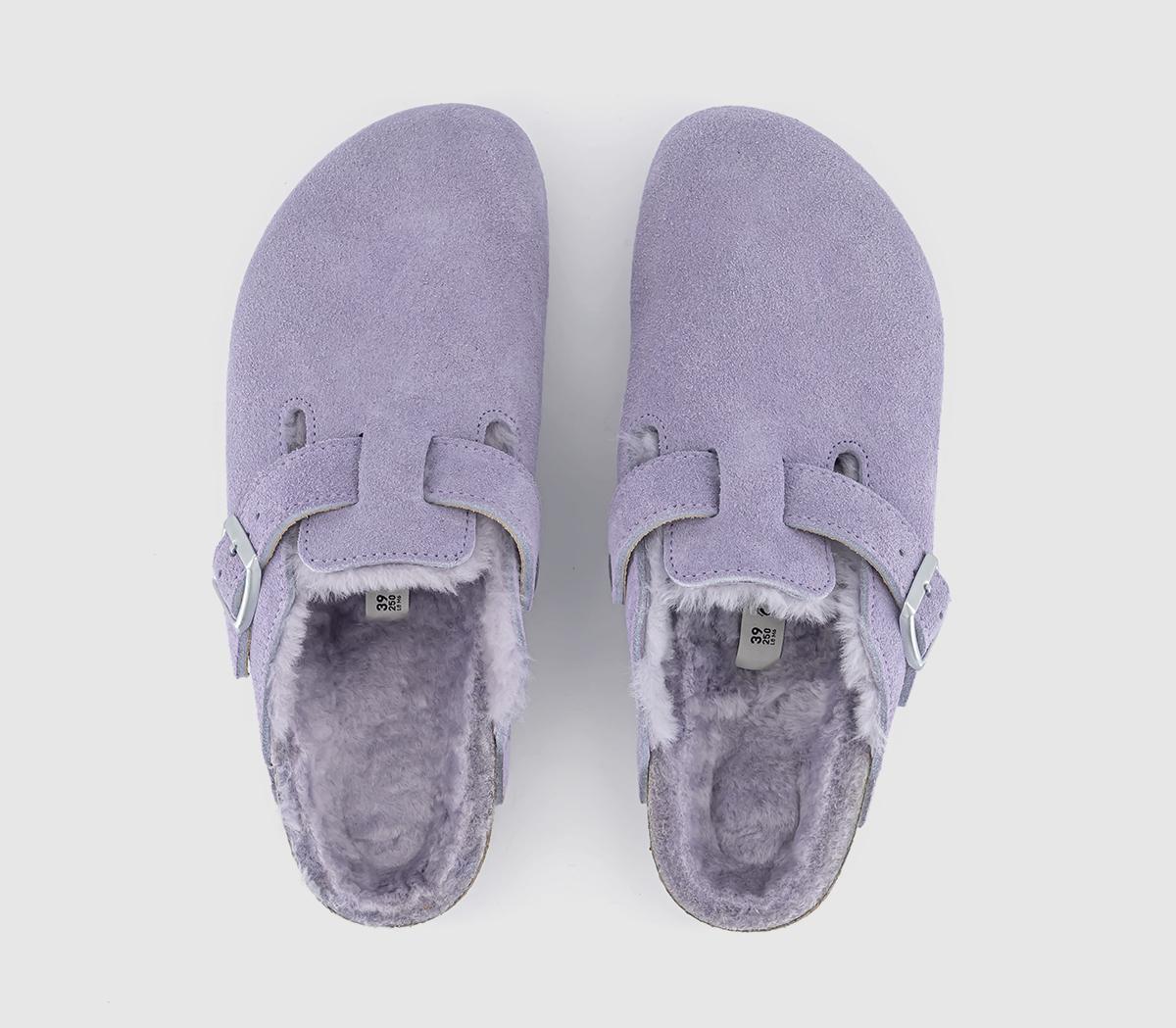 BIRKENSTOCKBoston Shearling Clogs BIRKENSTOCKBoston Shearling ClogsPurple Fog