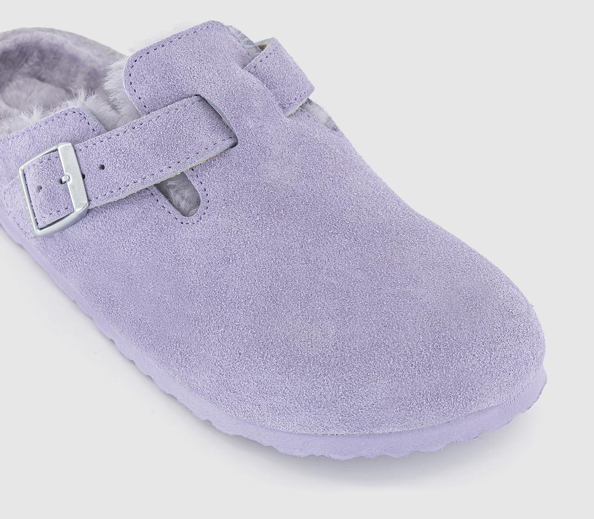 BIRKENSTOCKBoston Shearling Clogs BIRKENSTOCKBoston Shearling ClogsPurple Fog