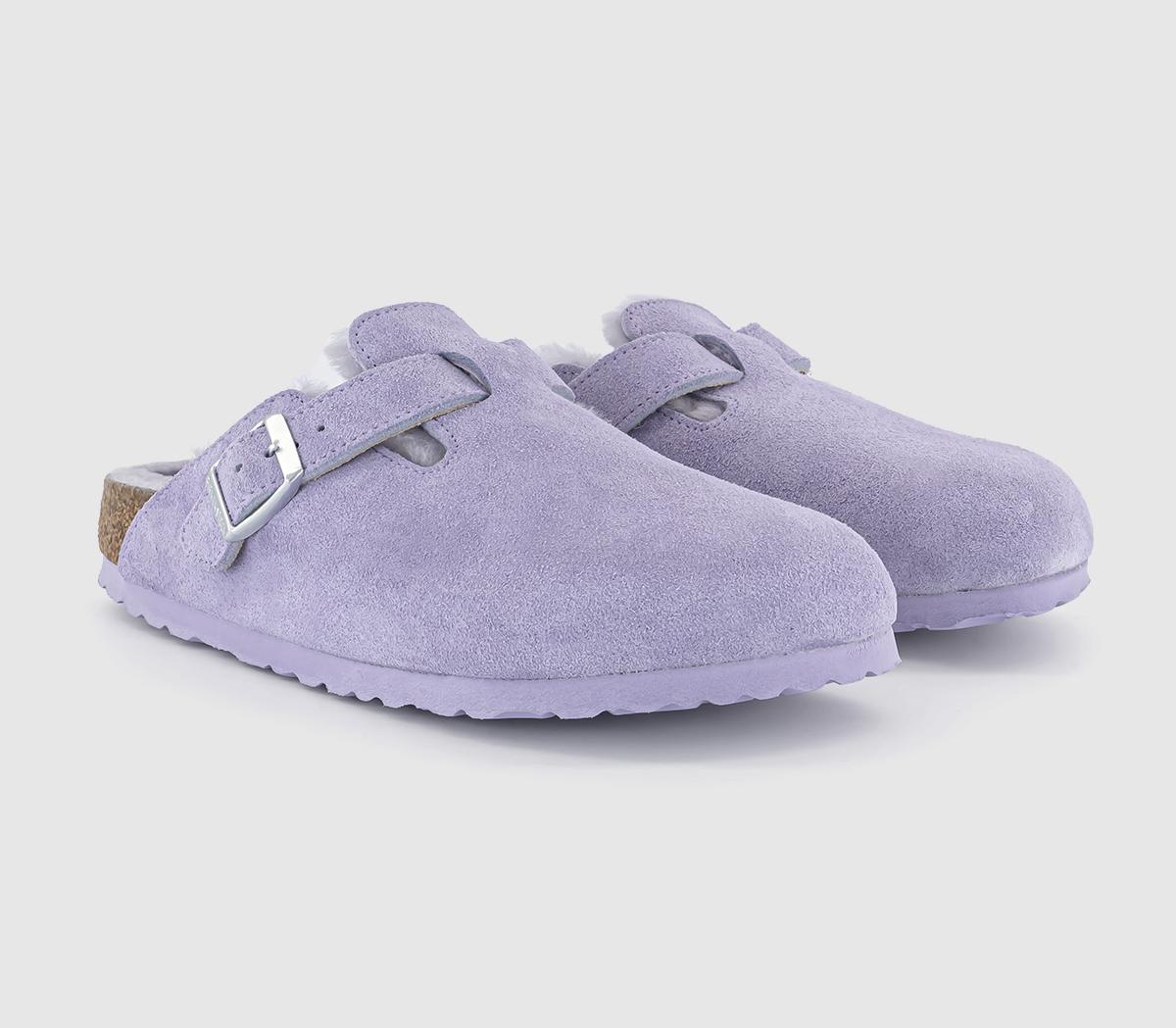 BIRKENSTOCKBoston Shearling ClogsPurple Fog