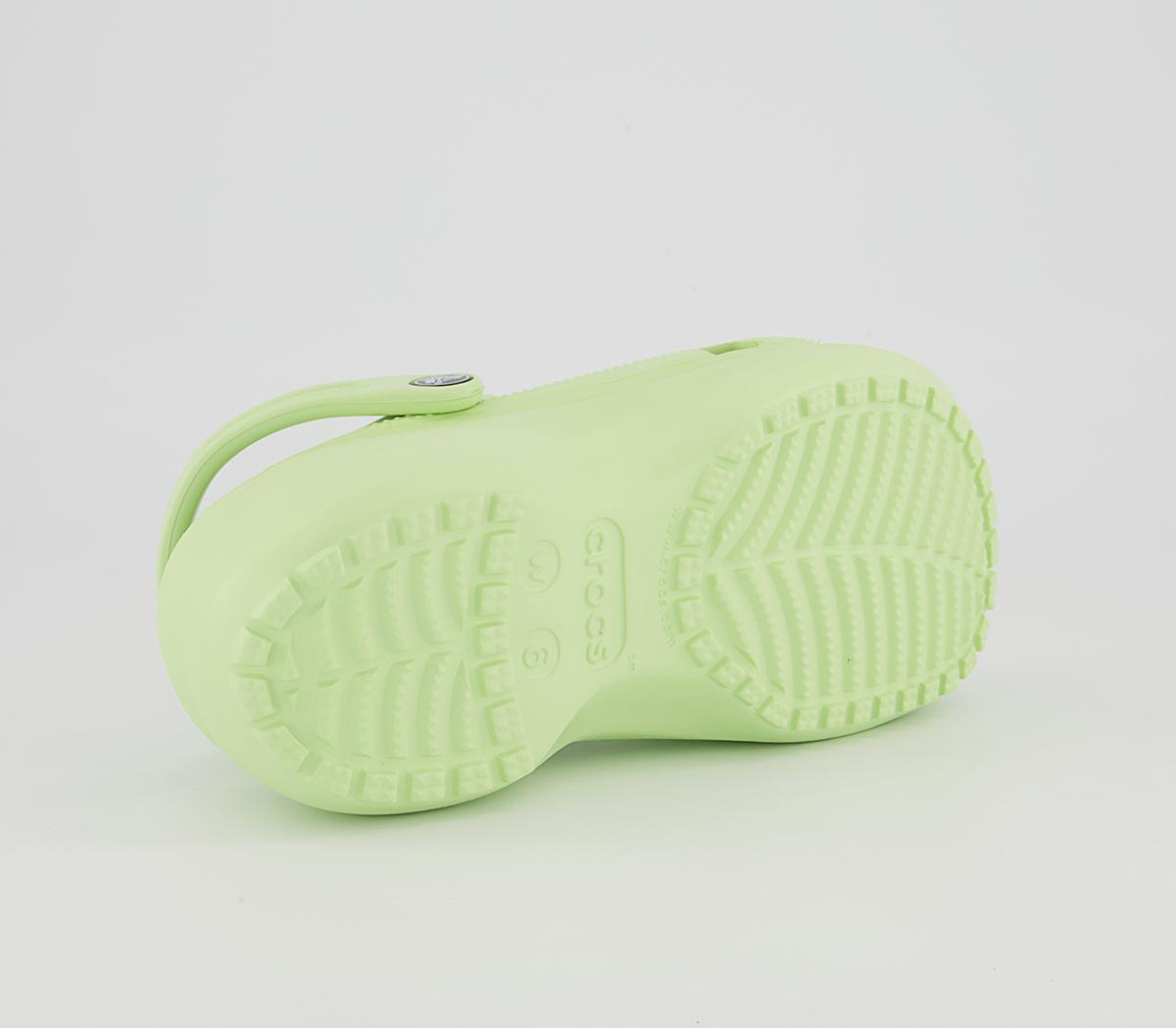 Crocs Platform Clogs Crocs Platform Clogs Celery