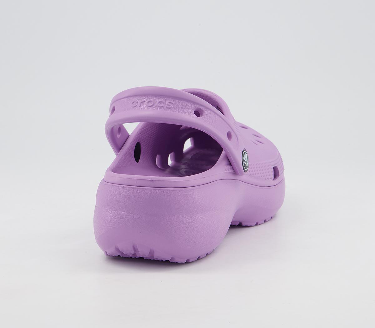 CrocsPlatform ClogsOrchid