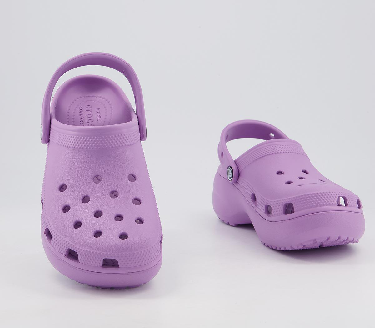 CrocsPlatform ClogsOrchid