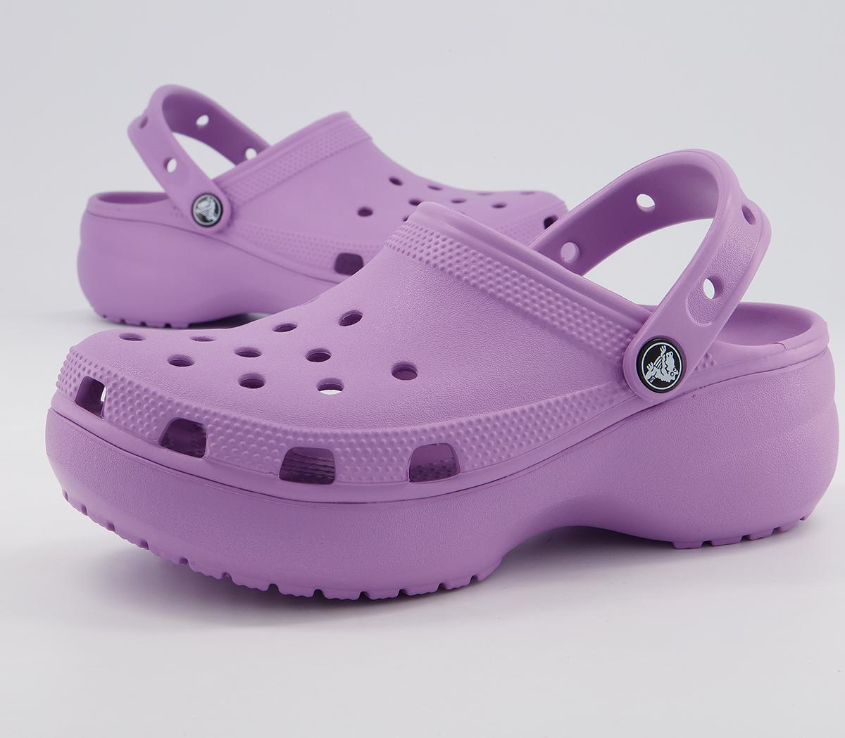 CrocsPlatform ClogsOrchid