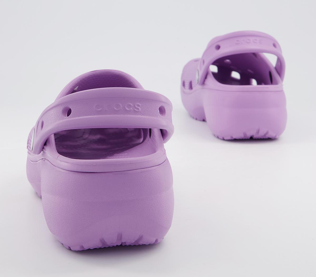 CrocsPlatform ClogsOrchid