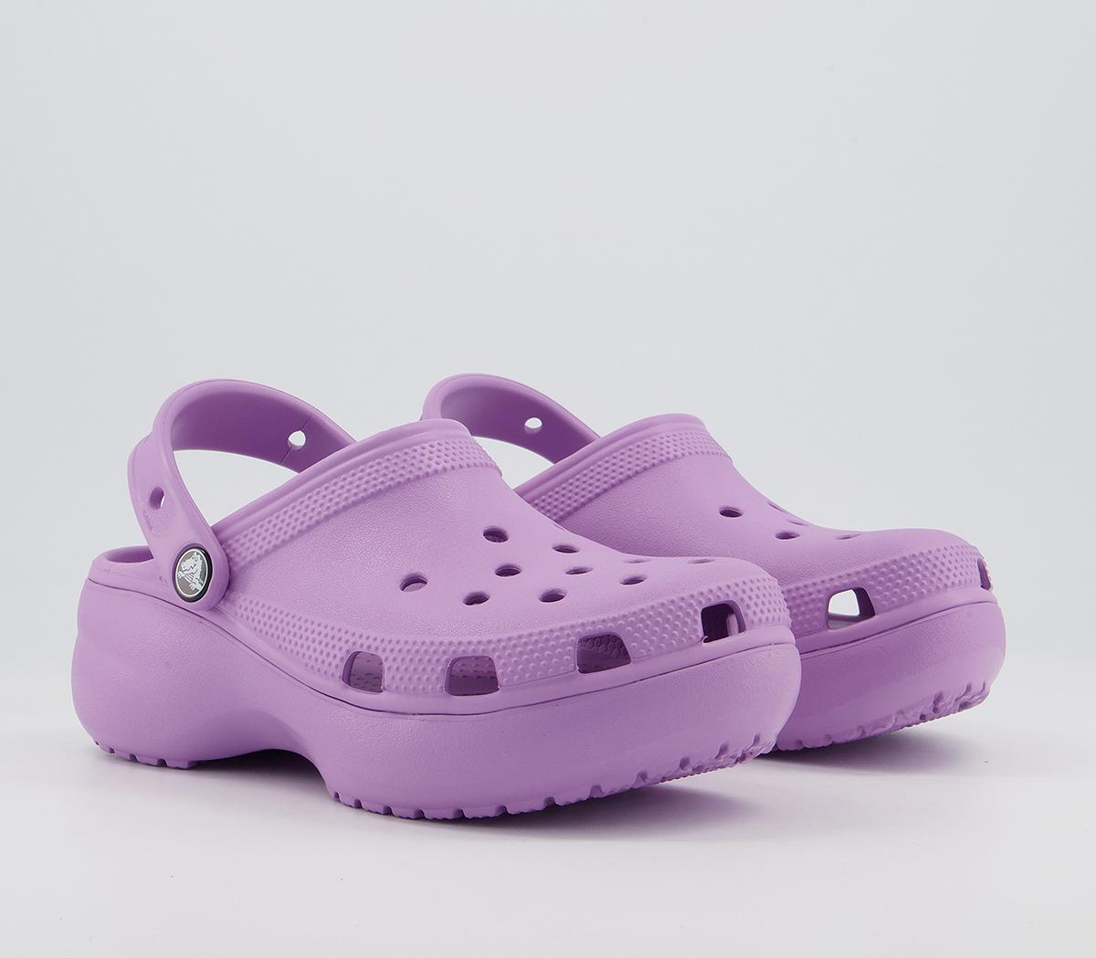 CrocsPlatform ClogsOrchid