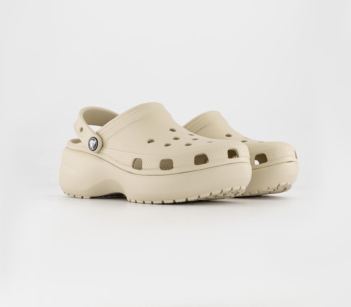 CrocsPlatform ClogsBone