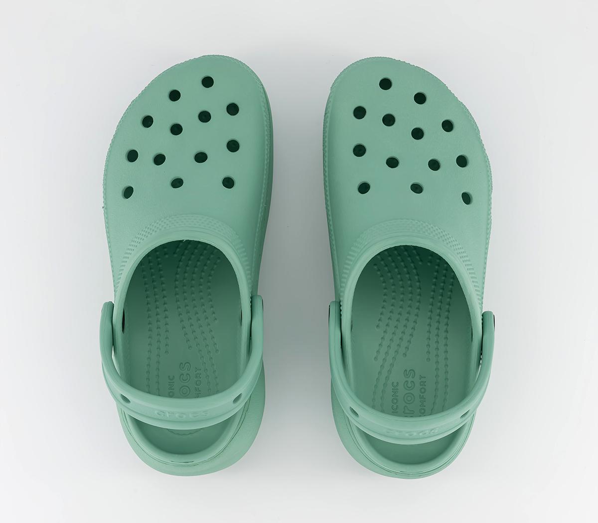 Crocs Platform Clogs Jade Stone - Women’s Sandals
