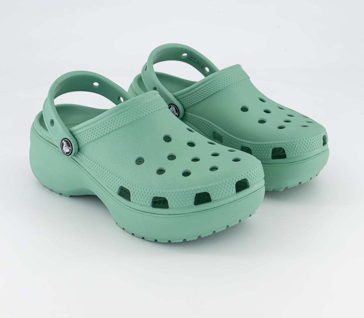 CrocsPlatform Clogs CrocsPlatform ClogsJade Stone