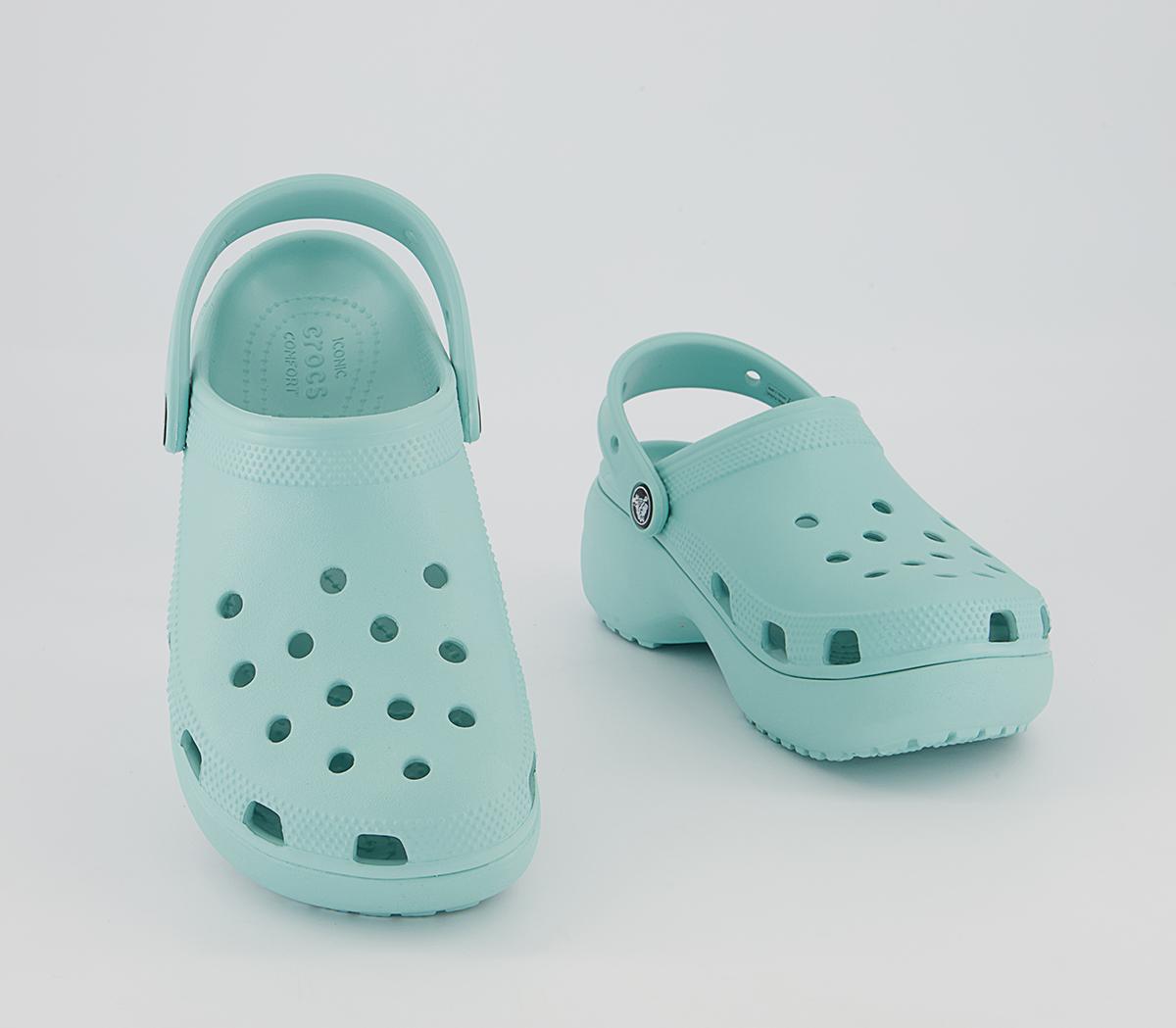 Crocs Platform Clogs Crocs Platform Clogs Pure Water