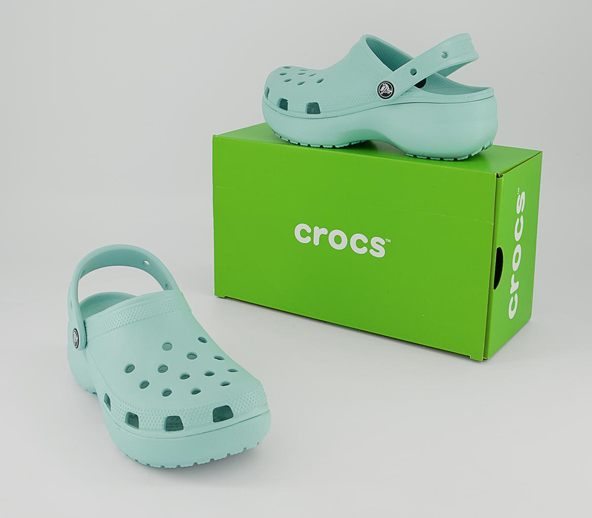 Crocs Platform Clogs Crocs Platform Clogs Pure Water