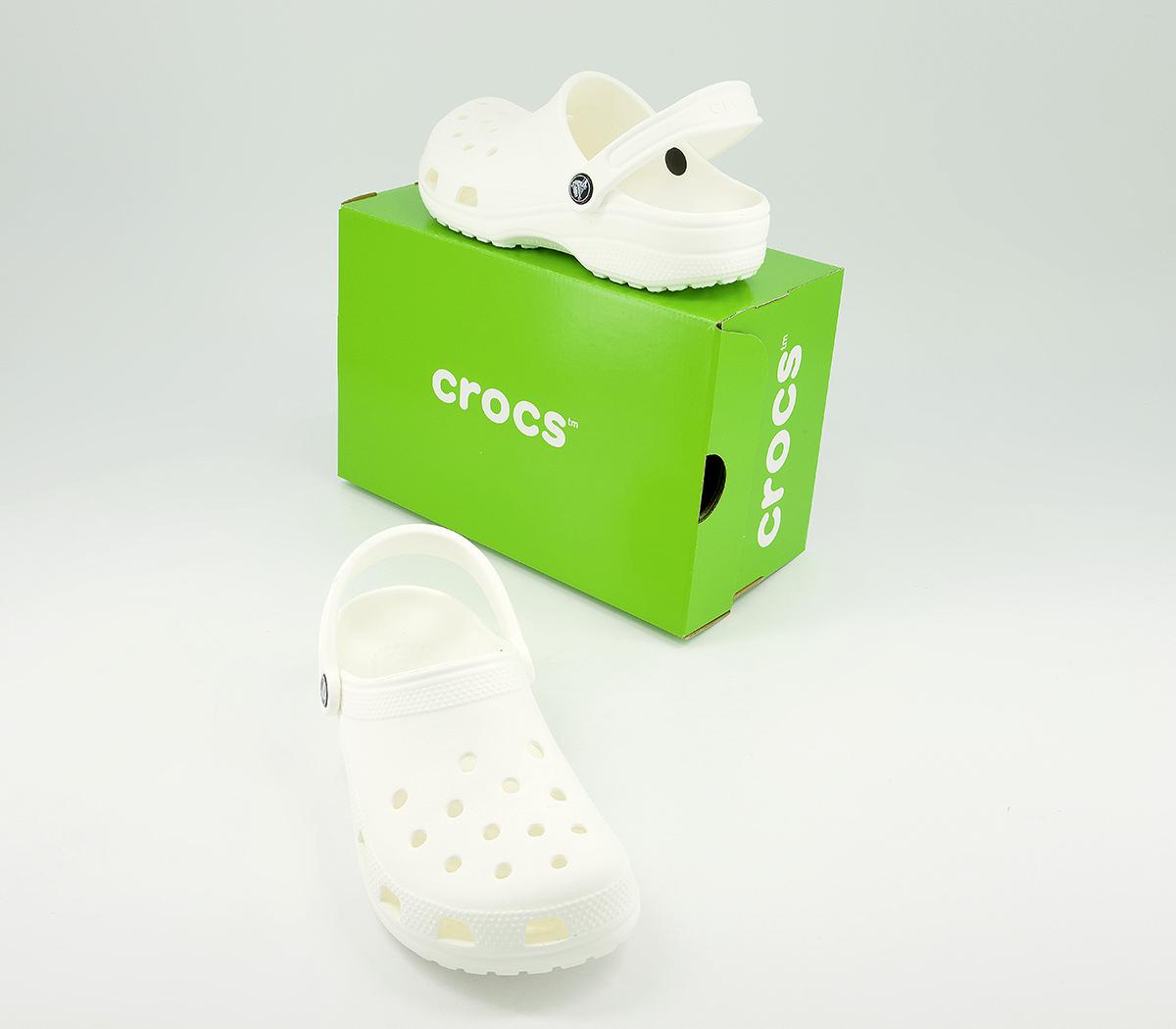 Crocs Classic Clogs Crocs Classic Clogs White