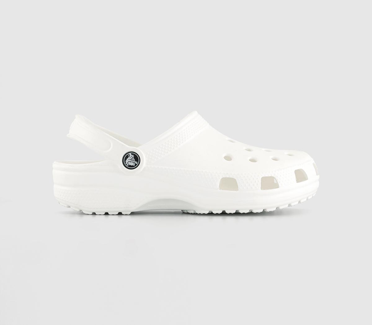 Classic Clogs White Synthetic
