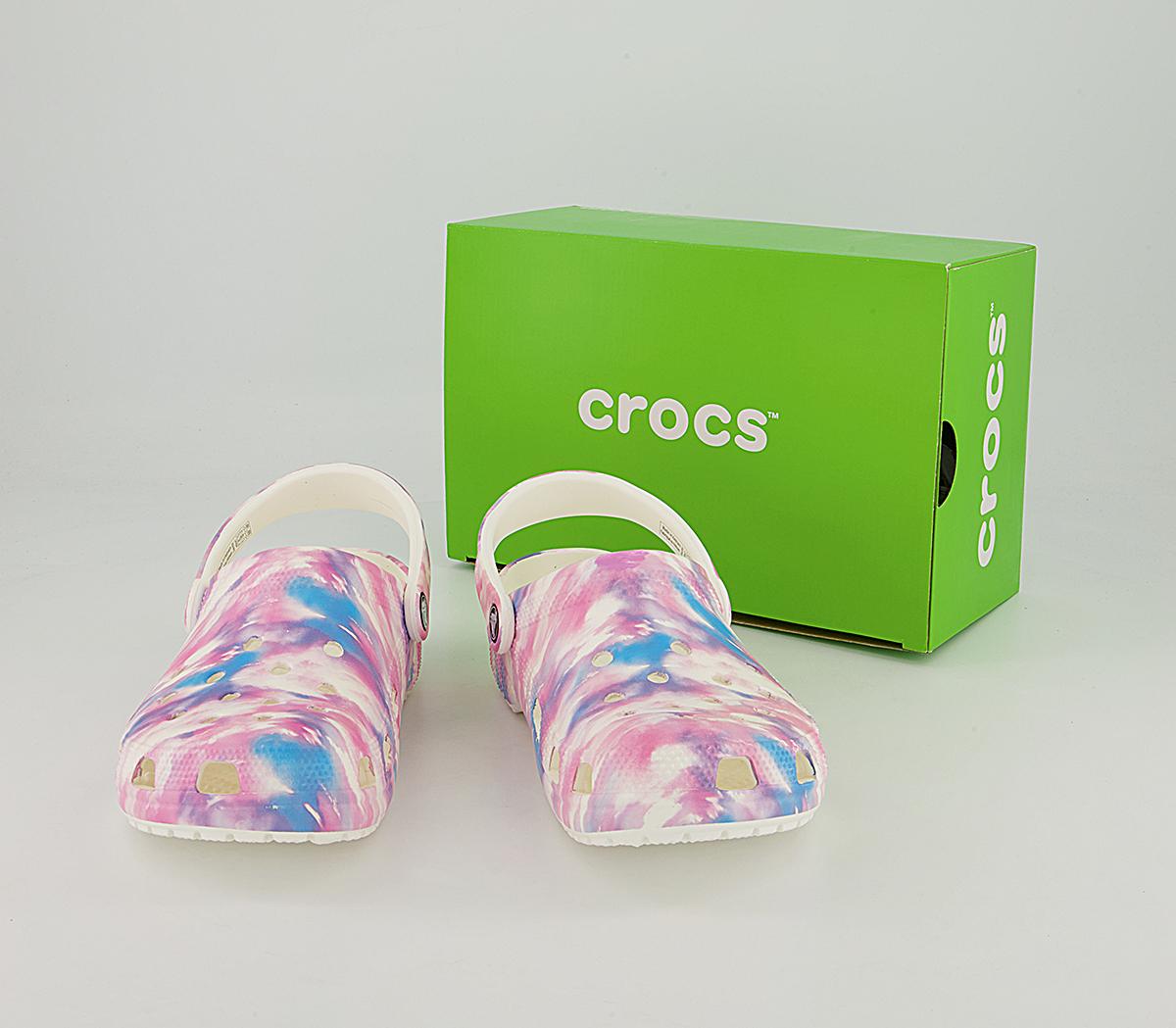 Crocs Classic Clogs Crocs Classic Clogs Day Dream White Multi