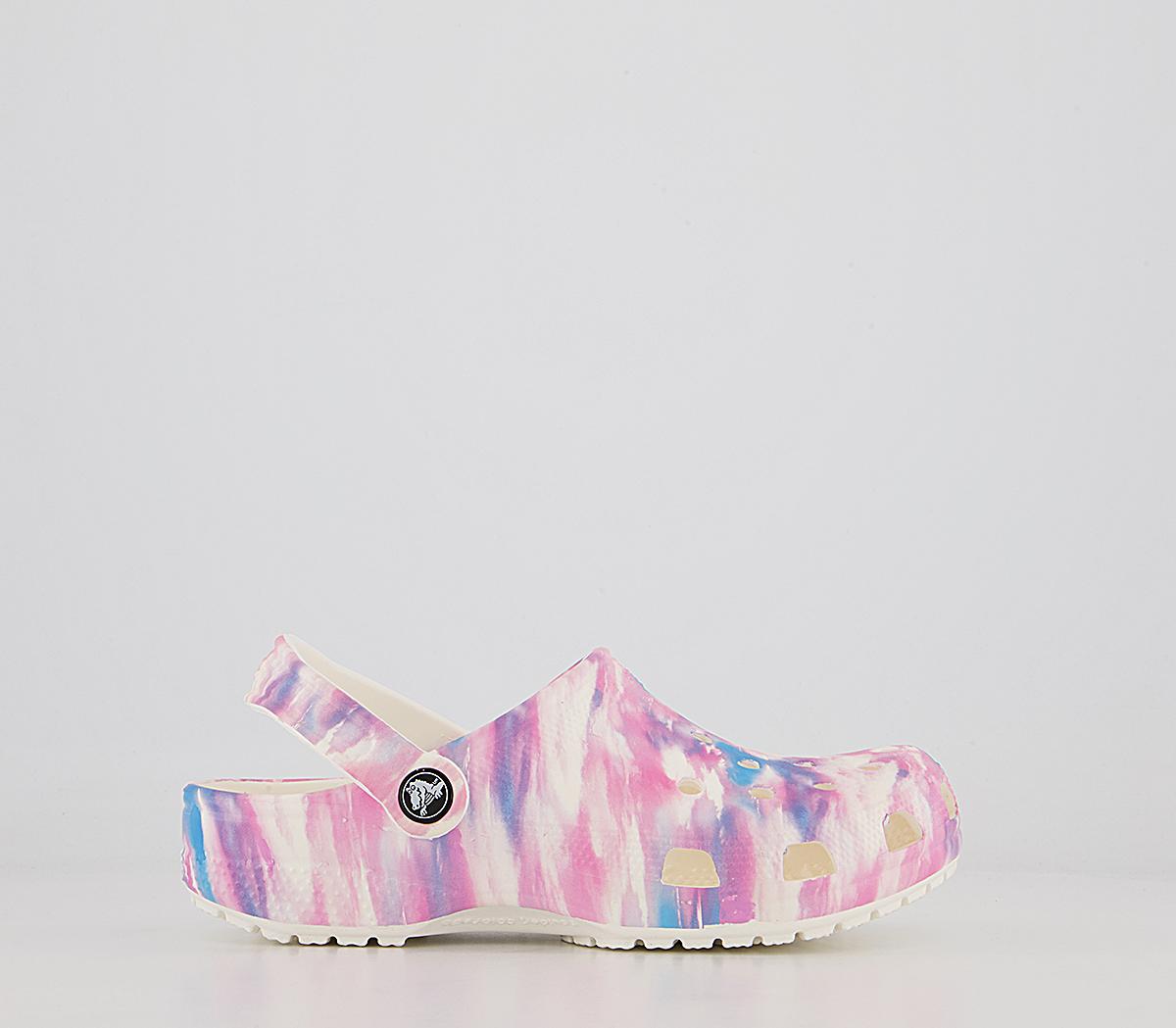 Crocs Classic Clogs Crocs Classic Clogs Day Dream White Multi