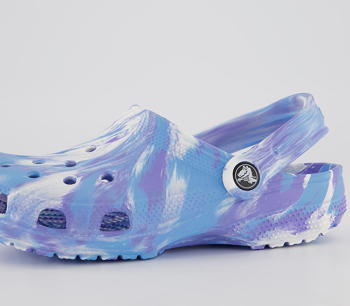 Crocs Classic Clogs Crocs Classic Clogs White Oxygen Marble