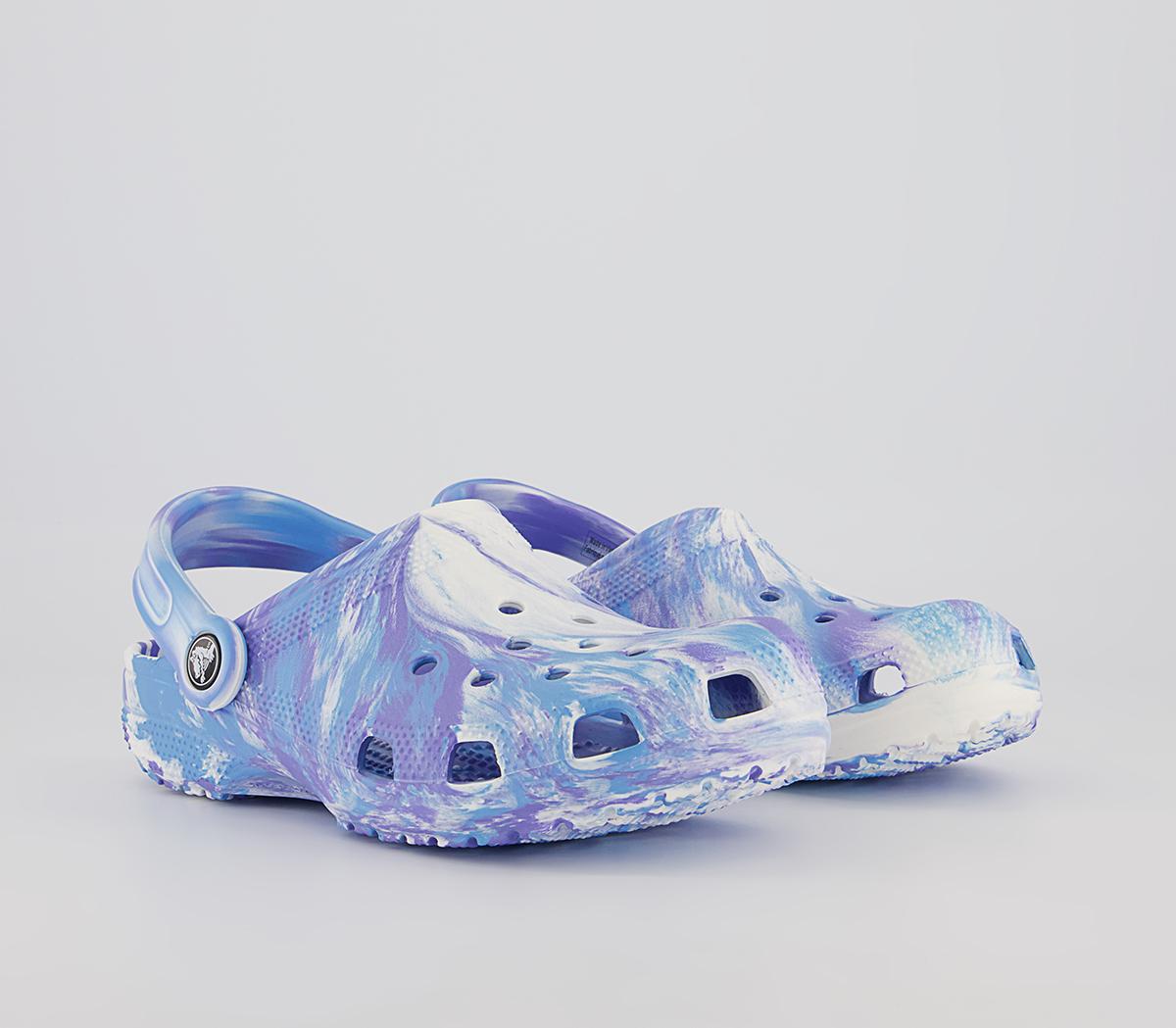 Crocs Classic Clogs Crocs Classic Clogs White Oxygen Marble