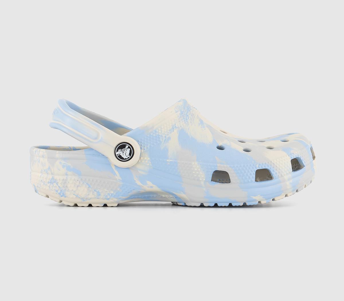 Pale on sale blue crocs