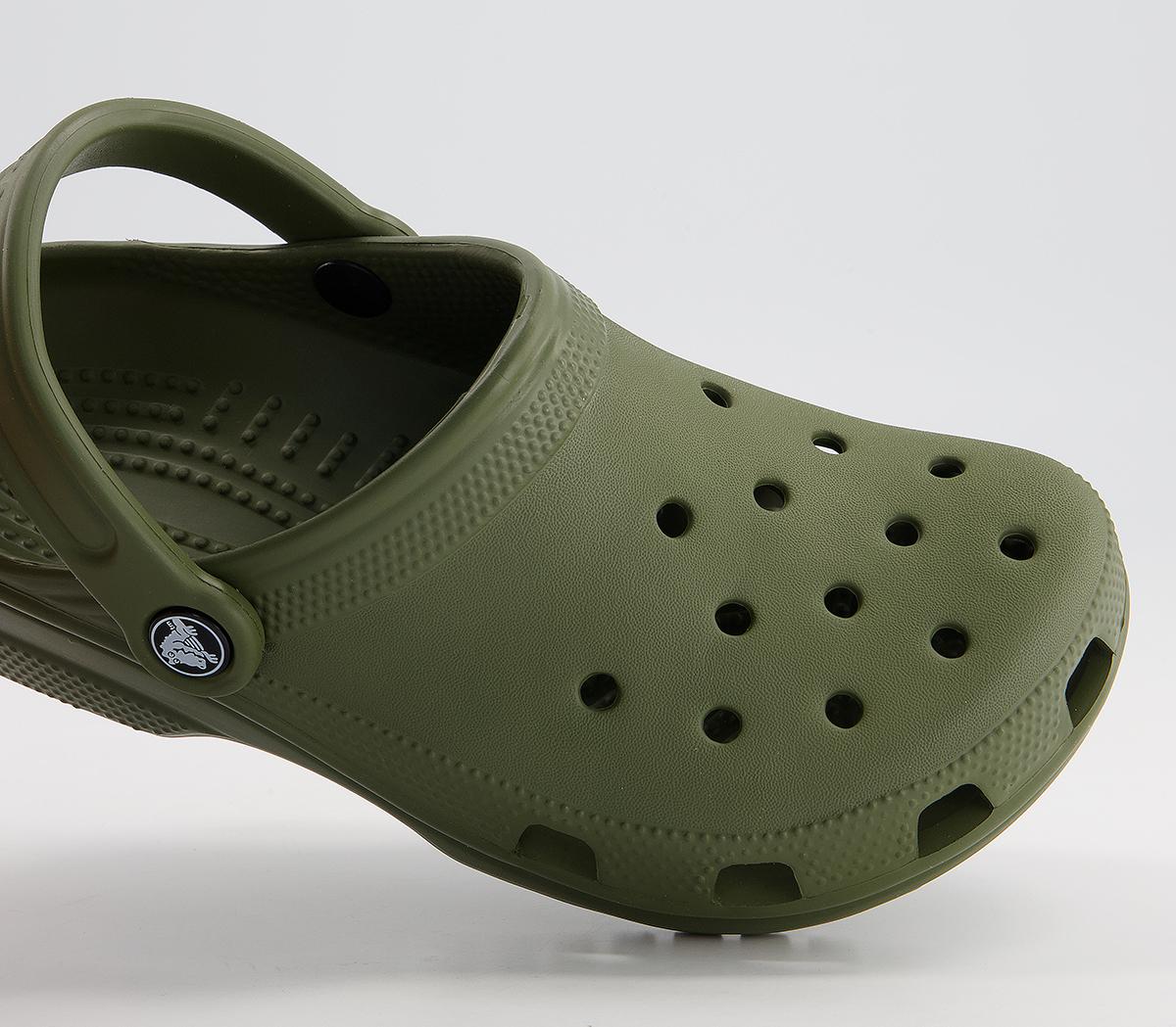 Crocs Classic Clogs Crocs Classic Clogs Army Green