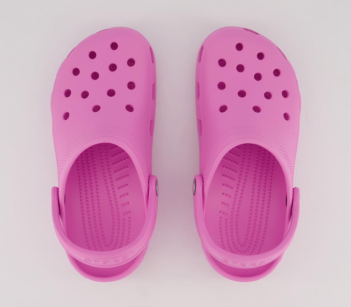 Crocs Classic Clogs Taffy Pink - Flat Shoes for Women