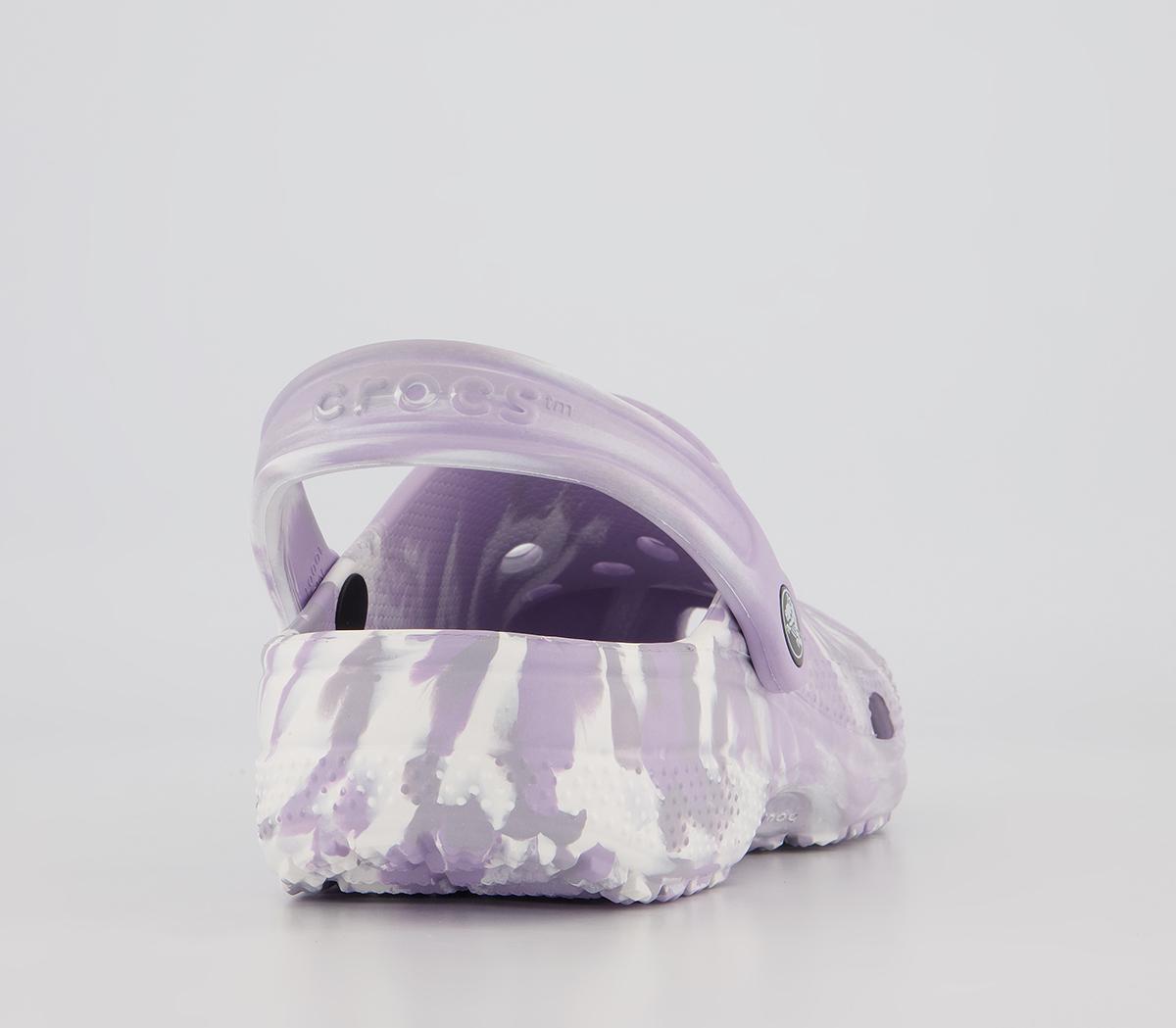 Crocs Classic Clogs Crocs Classic Clogs Lavender Multi