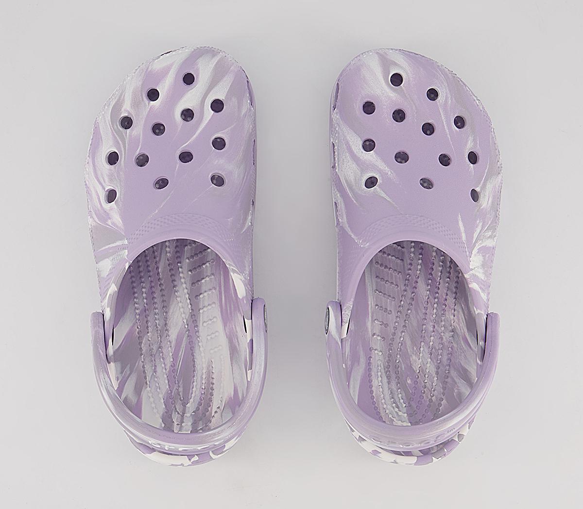 Crocs Classic Clogs Crocs Classic Clogs Lavender Multi