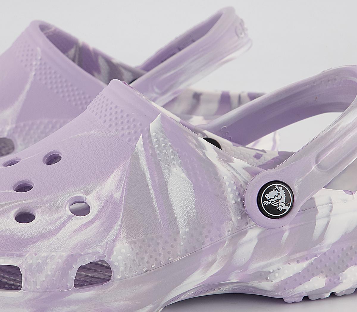 Crocs Classic Clogs Crocs Classic Clogs Lavender Multi